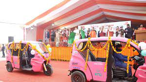 Uber Rolling Out Electric Auto Rickshaw Services In Ayodhya, Electric vahicles, ev, e-auto